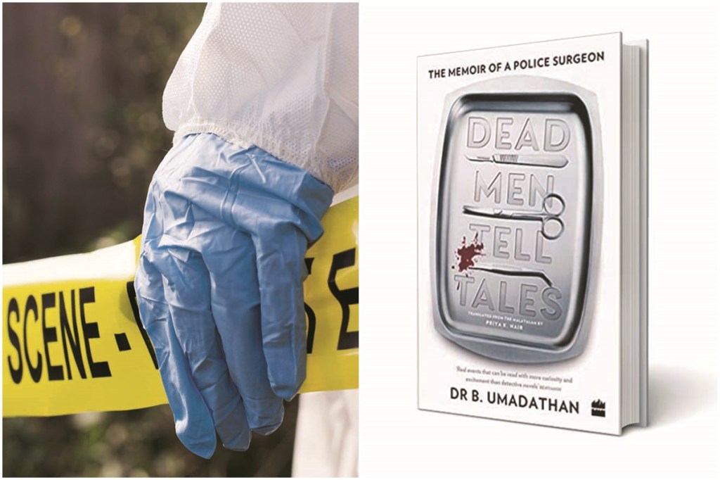 Just 50 pages into the book is the chapter Misleading Evidence, which is about a section in forensic medicine that deals with ‘self-inflicted and artificially created wounds’.