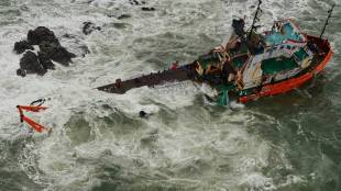 With 38 people on board a barge that sank in the Arabian Sea four days ago still missing, the Indian Navy ships worked through the night, using searchlights to trace any movement in the pitch dark waters as hopes of finding more survivors began to recede on Thursday.