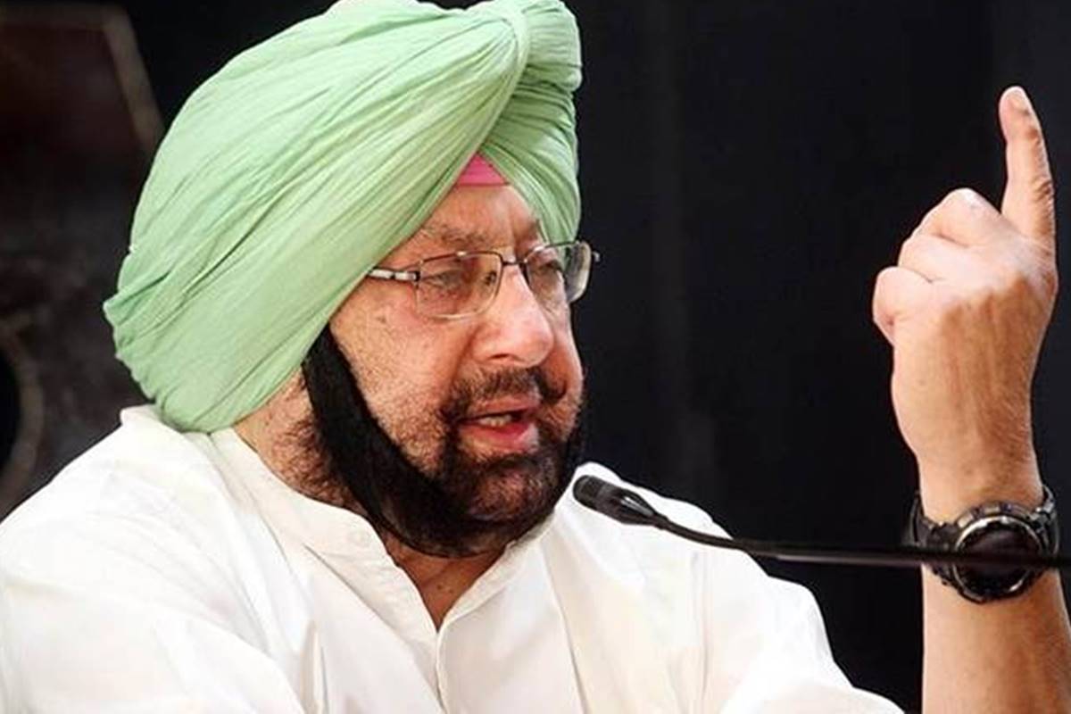 Punjab CM Amarinder Singh