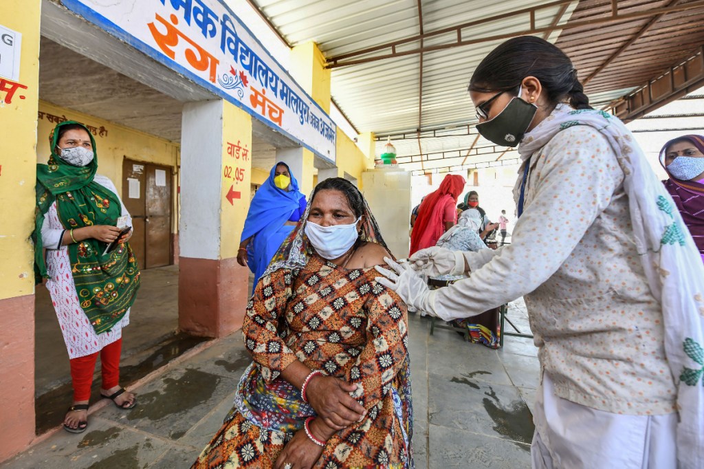 Half of India or 350 districts now have a positivity rate of less than 5%, indicating containment and testing had worked and the country was moving in the right direction.