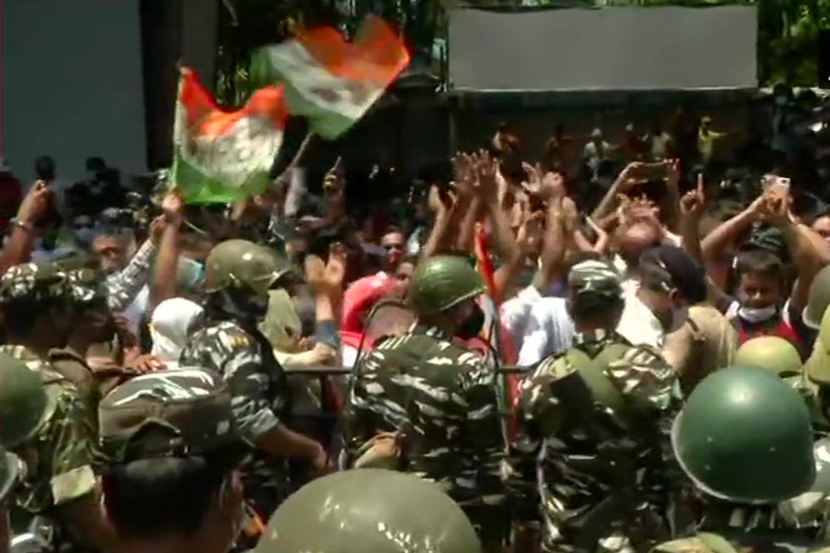 TMC CBI clash Firhad hakim west bengal minister narada case