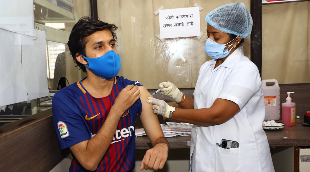 About 15.19 crore people have been given the first dose in India. About 15.19 crore people have been given the first dose in India.