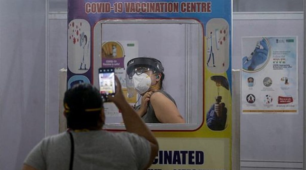 The vaccination drive is being carried out for the safety of power sector personnel so that uninterrupted power supply on a 24x7 basis is ensured. The vaccination drive is being carried out for the safety of power sector personnel so that uninterrupted power supply on a 24x7 basis is ensured.