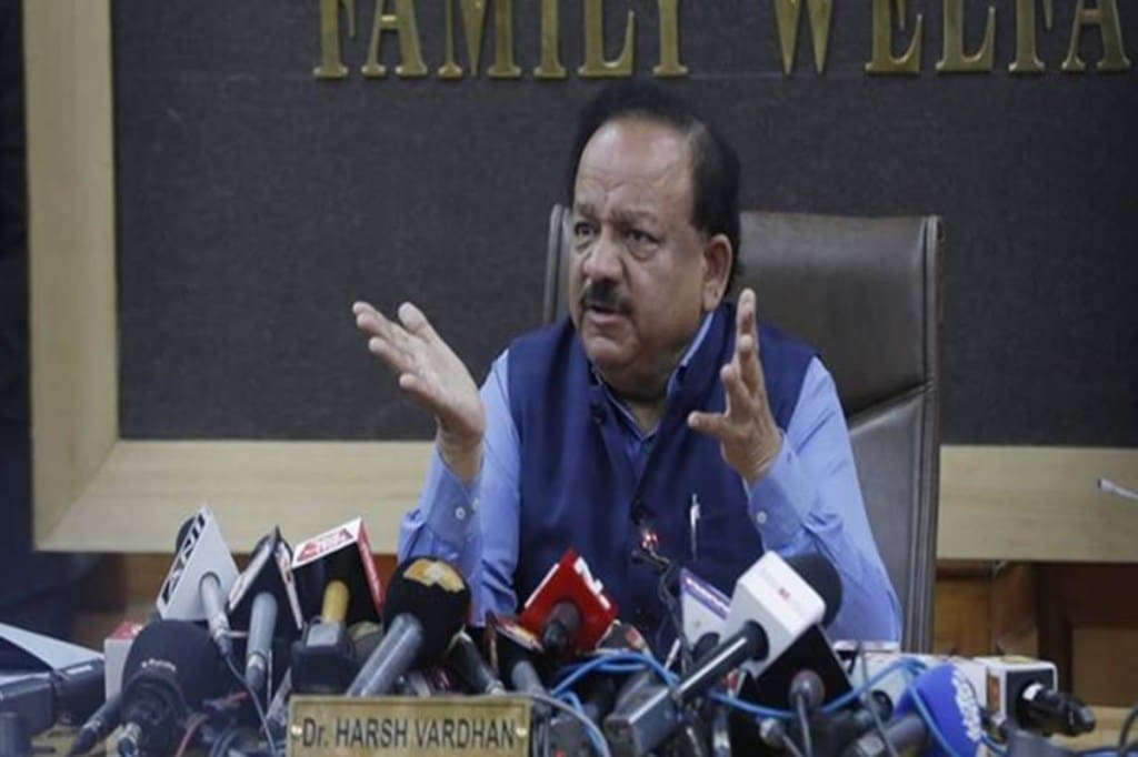 The Union Health Minister also took the occasion to thank the families of doctors and acknowledged the turmoil and dilemma they must have gone through each day.