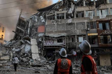Israel palestine conflict, Gaza strip, Israel slammed media offices, Israel bombed Hamas leaders homes, Israel attack on Palestine