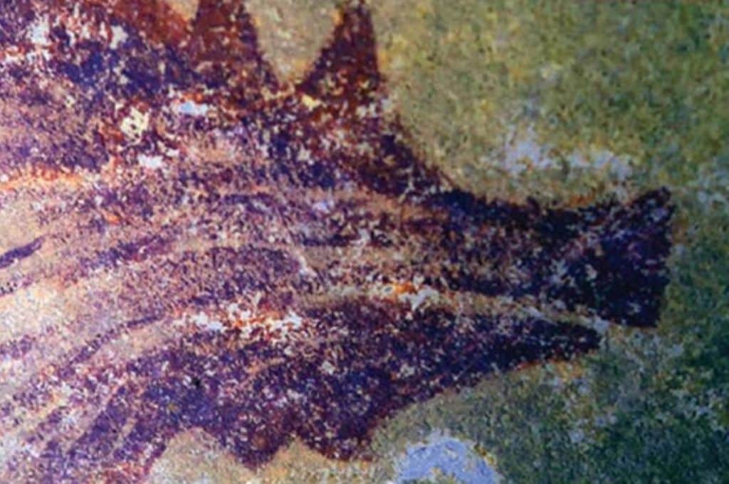 Not just that but a cave nearby also contains the oldest pictorial depiction of an animal in the world. (File image: Griffith University via IE)