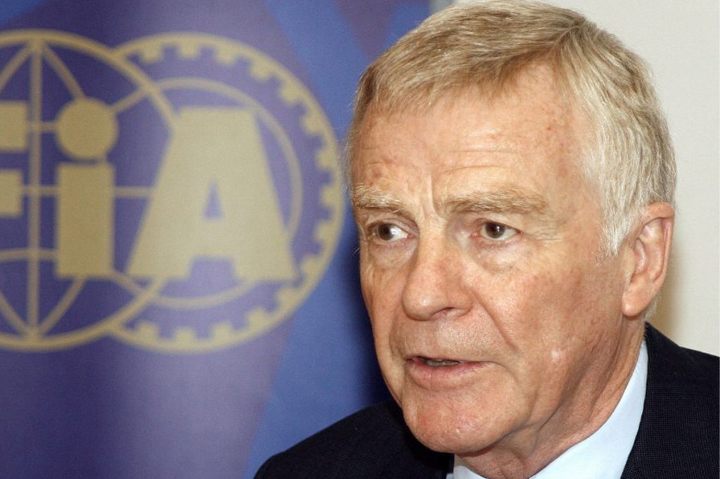 Former FIA President, Max Mosley passes away, aged 81. (Image Credit: F1.com)