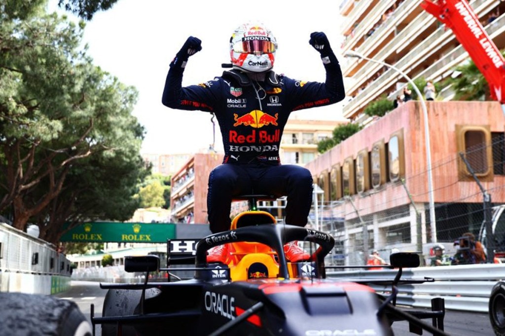 F1 2021:Verstappen wins Monaco GP to take championship lead as Leclerc fails to start