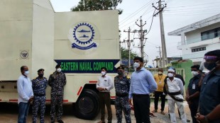 Oxygen on Wheels, Covid Centre Care, Naval Dockyard Visakhapatnam, Oxygen Pipeline, COVID Health Care Centre at Palasa, Oxygen round thee clock