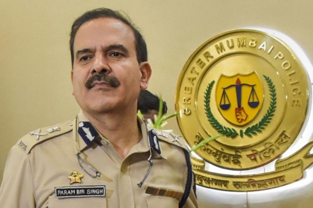 Param Bir Singh was Mumbai Police Commissioner before being removed from the post in alleged extortion case involving Sachin Vaze. (PTI) Param Bir Singh was Mumbai Police Commissioner before being removed from the post in alleged extortion case involving Sachin Vaze. (PTI)