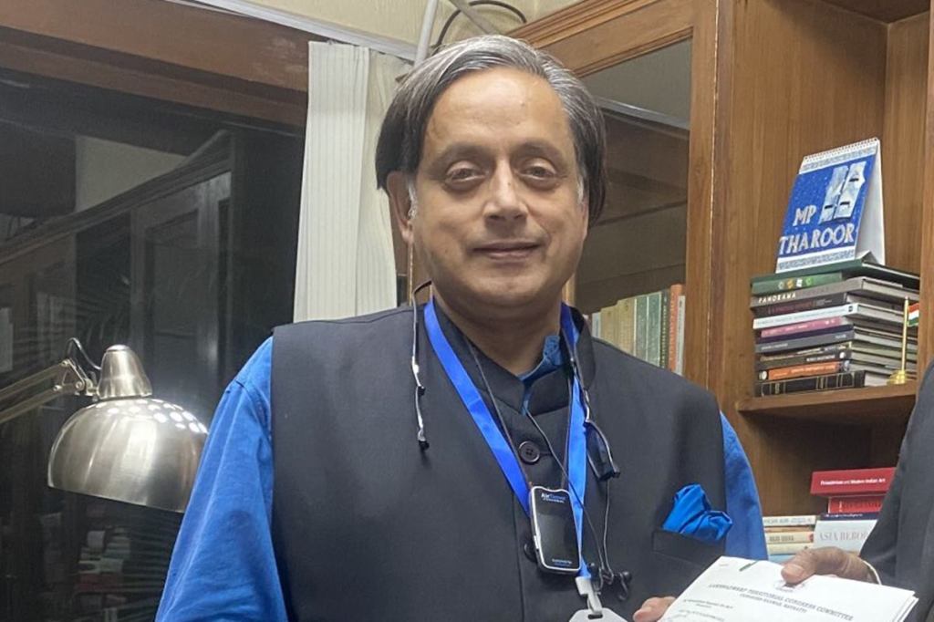 The BJP leader claimed that Tharoor has surpassed all the limits of responsible behaviour. The BJP leader claimed that Tharoor has surpassed all the limits of responsible behaviour.