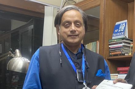 The BJP leader claimed that Tharoor has surpassed all the limits of responsible behaviour. The BJP leader claimed that Tharoor has surpassed all the limits of responsible behaviour.