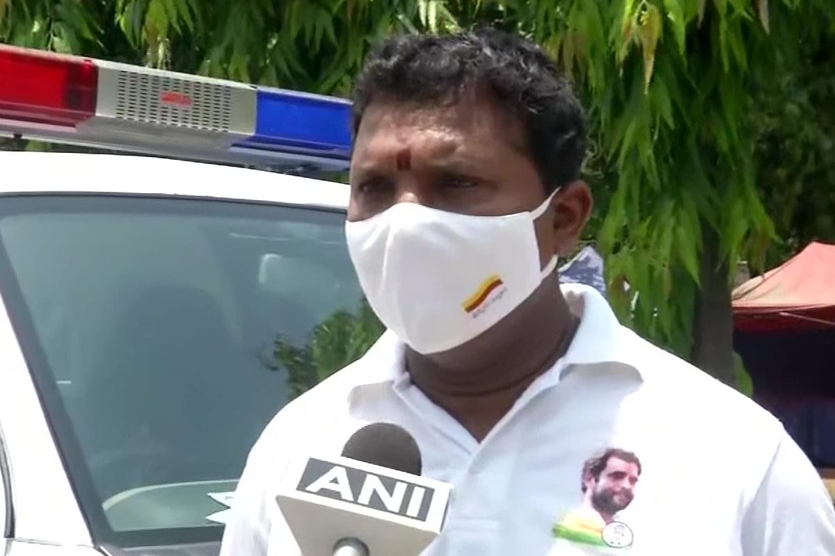 BV Srinivas Congress