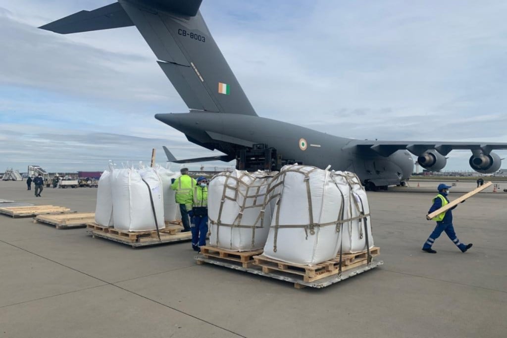 Indian Armed Forces , Cryogenic Oxygen Containers, IAF’s C-17s , global covid aid, aid from Canada