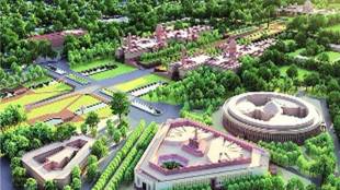 The ongoing construction work has come under severe criticism as the country battles a deadly second wave of the Covid-19 pandemic.