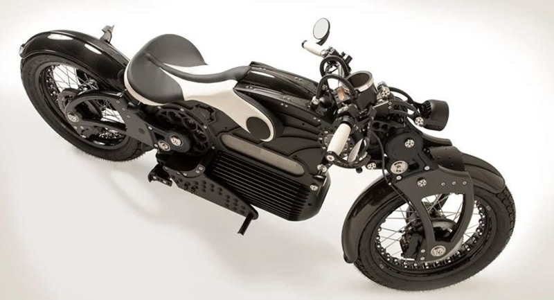 Looks pretty much like a concept which would shed most of the design cues when it does go into production but 'the one' pictured here is a in fact gone into production. Curtiss Motorcycles is one of the very few manufacturers that can bring wacky design ideas to reality and their electric motorcycle, the One, is one intriguing machine.