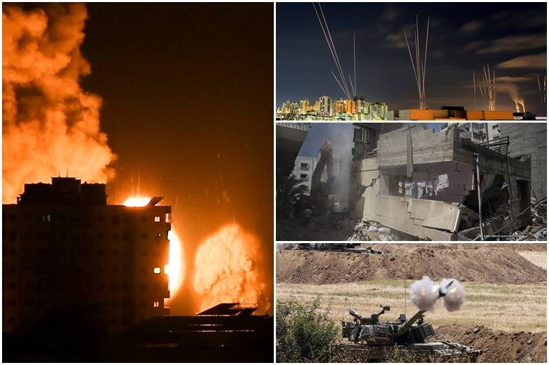 Israel bombs Gaza; rocket fire continues as violence enters second week ...