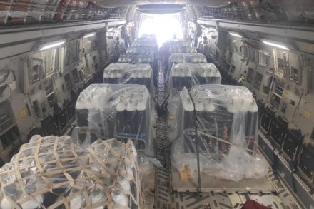 Indian Air Force , Indian Navy, global aid, liquid oxygen tankers, INS Kolkata, INS Kochi, INS Talwar, INS Tabar, INS Trikand, , Orerration samudra Setu