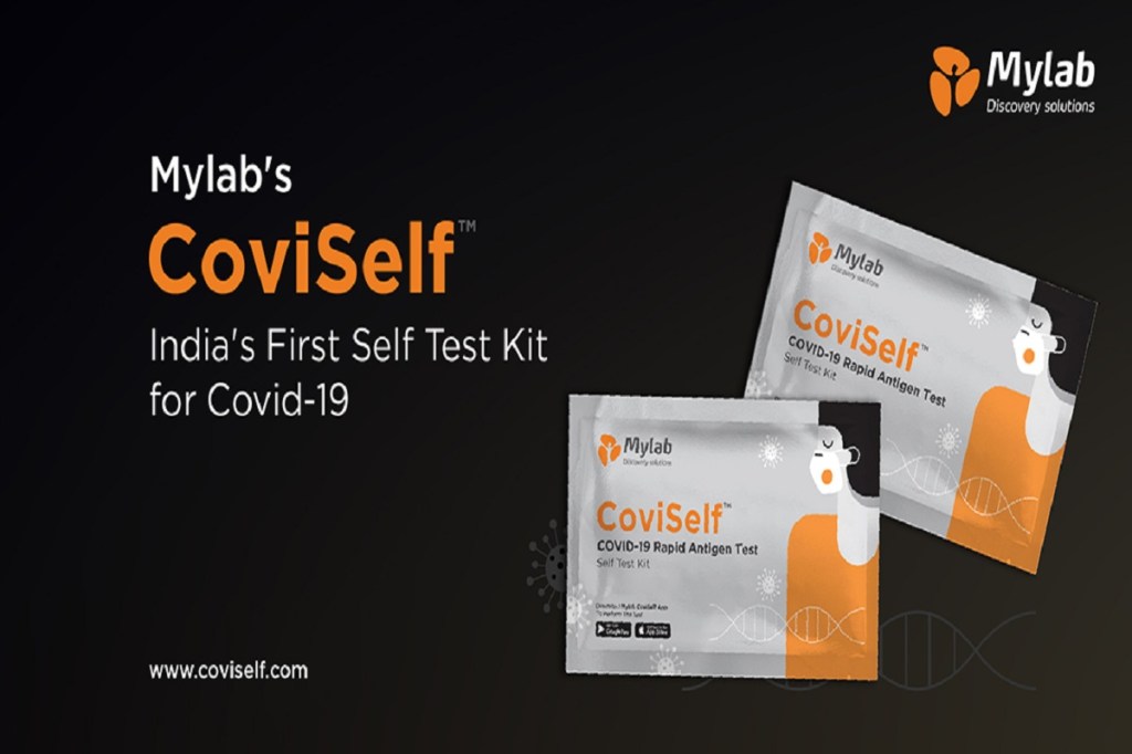 Starting from June 1, Indians can have their “do-it-yourself COVID-19 testing kit.” Image: Twitter/Mylab