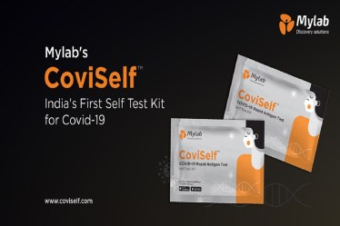 Starting from June 1, Indians can have their “do-it-yourself COVID-19 testing kit.” Image: Twitter/Mylab
