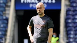 pep guardiola Manchester City vs Chelsea UEFA Champions League 2021 Final