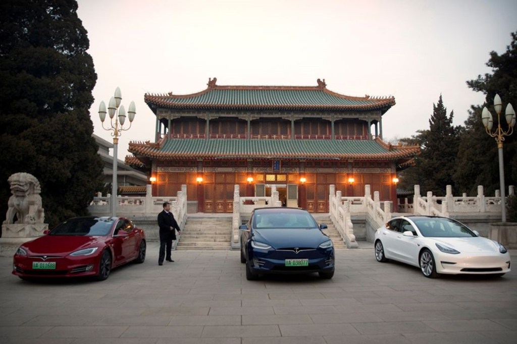 tesla china government compounds