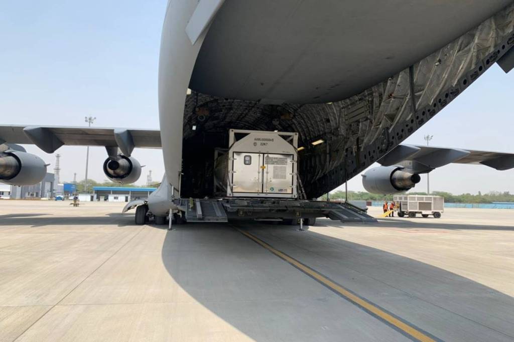 The BHDC has been converted into a Covid hospital with comprehensive arrangements for providing critical care to the patients. With the second wave, BHDC had catered for 340 COVID beds of which just 250 beds were oxygenated. (Photo Credit: IAF)