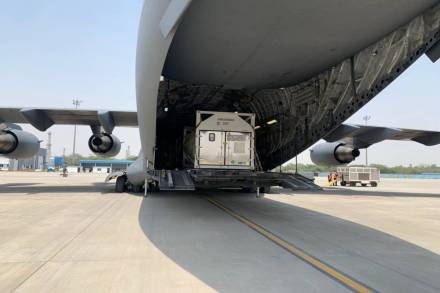 The BHDC has been converted into a Covid hospital with comprehensive arrangements for providing critical care to the patients. With the second wave, BHDC had catered for 340 COVID beds of which just 250 beds were oxygenated. (Photo Credit: IAF)