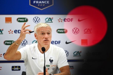 France coach Didier Deschamps (Reuters image)