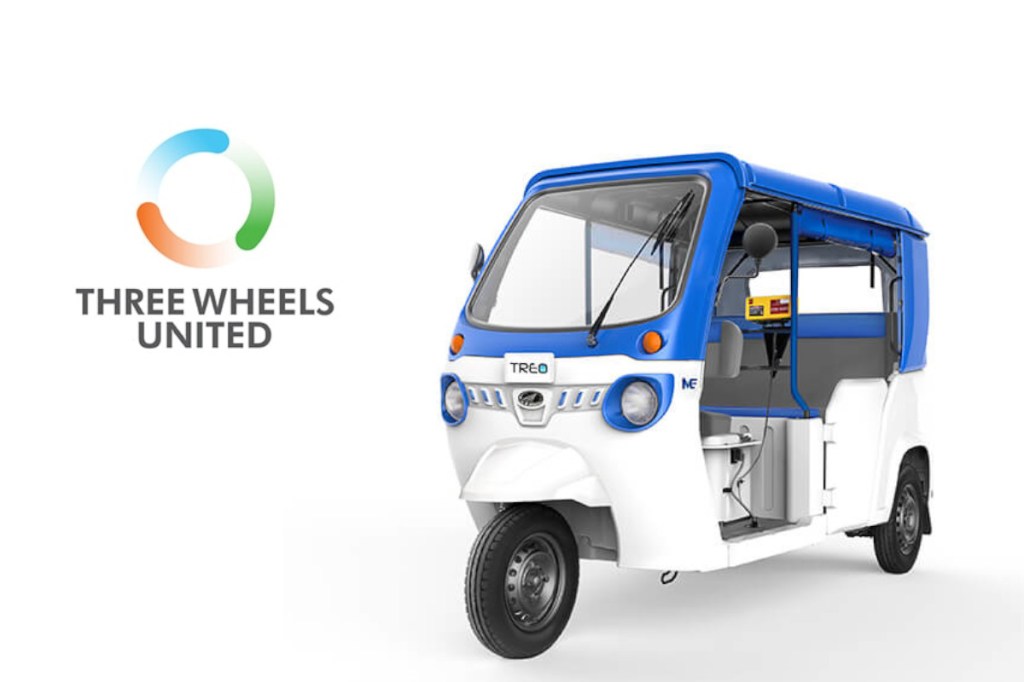 Three Wheels United and Mahindre Treo