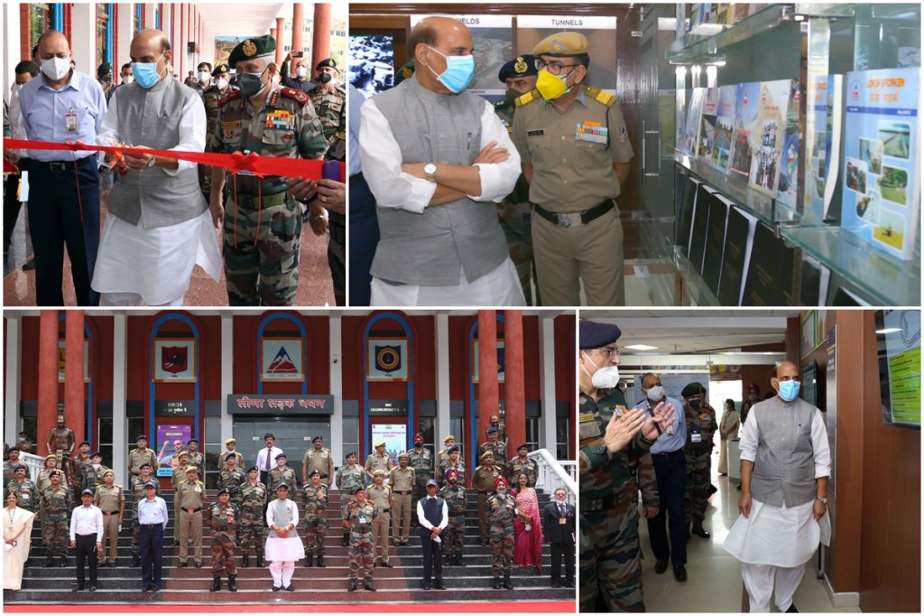 They have been established by BRO and dedicated by the defence minister Rajnath Singh.