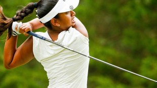 Amateur Megha Ganne, ranked 30th in the world, nearly made history at the US Women's Open