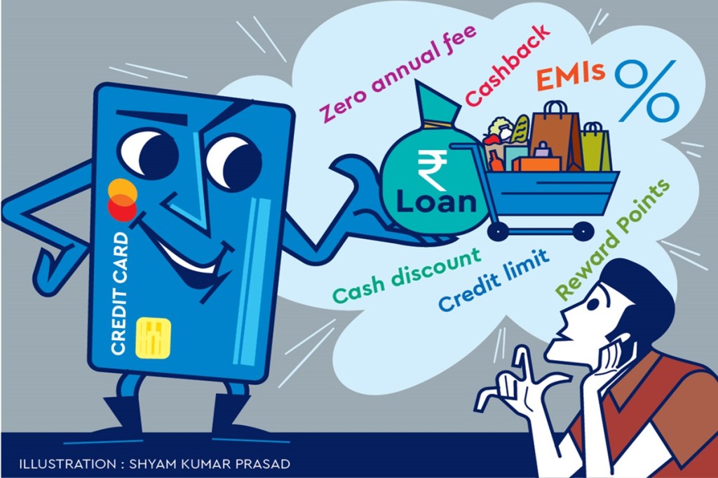 Your combined monthly card expenses, including such EMIs, should ideally stay under 30% of your card’s total credit limit to minimise adverse impact on your credit score.