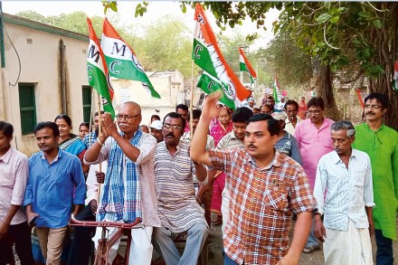 The writer of best-selling books like the Chandal Jibon trilogy about displacement and despair, and Interrogating My Chandal Life: An Autobiography of a Dalit, Byapari moved from his home in Kolkata to Balagarh for the election campaign.