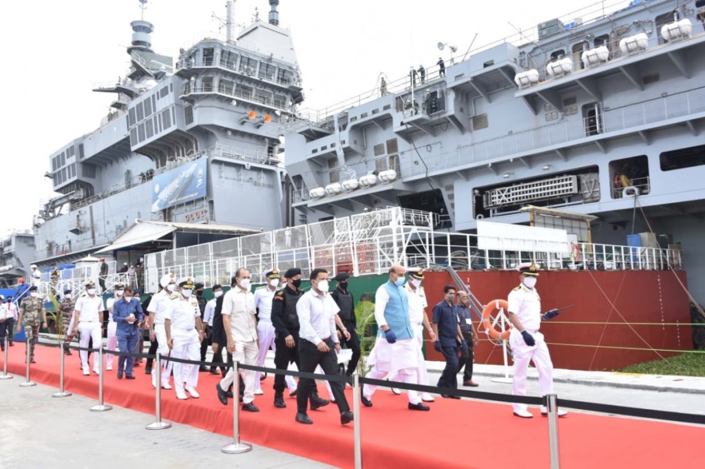 Project seabird, Defence Minister Rajnath Singh, INS Vikramaditya, Married Accommodation Project, war wastage reserves, mordernisation of aramed force Project seabird, Defence Minister Rajnath Singh, INS Vikramaditya, Married Accommodation Project, war wastage reserves, mordernisation of aramed force