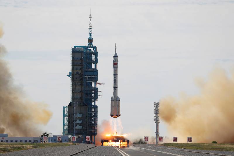china space station, Chinese spacecraft, Shenzhou-12 shuttle, space station, china, Tianhe