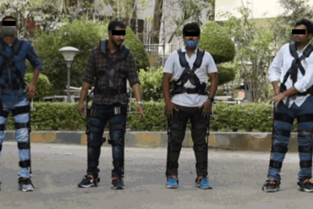 Despite many years of R&D on the exoskeleton, DRDO has yet to field any operational technology in the field of exoskeleton. (Images: DRDO) Despite many years of R&D on the exoskeleton, DRDO has yet to field any operational technology in the field of exoskeleton. (Images: DRDO)