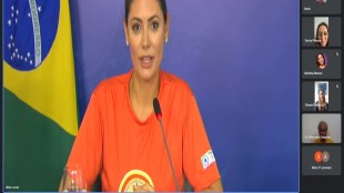 International yoga day, First Lady of Brazil Mrs Michelle Bolsonaro, ypga organized by India, ndian Ambassador to Brazil Suresh K Reddy, effort to promote Ayurveda within Brazil