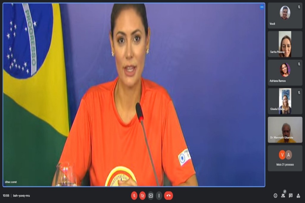 International yoga day, First Lady of Brazil Mrs Michelle Bolsonaro, ypga organized by India, ndian Ambassador to Brazil Suresh K Reddy, effort to promote Ayurveda within Brazil