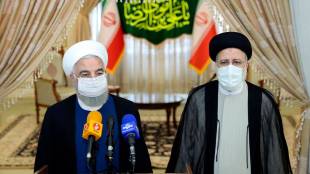 Iran President Ebrahim Raisi Hassan Rouhani