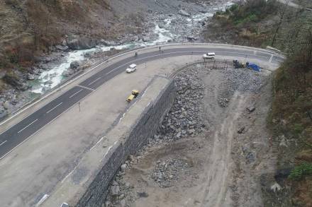 Road safety, Highways safety, hilly roads, Vikramjiet Roy, Maccaferri, Geosynthetics, Rockfall Protection