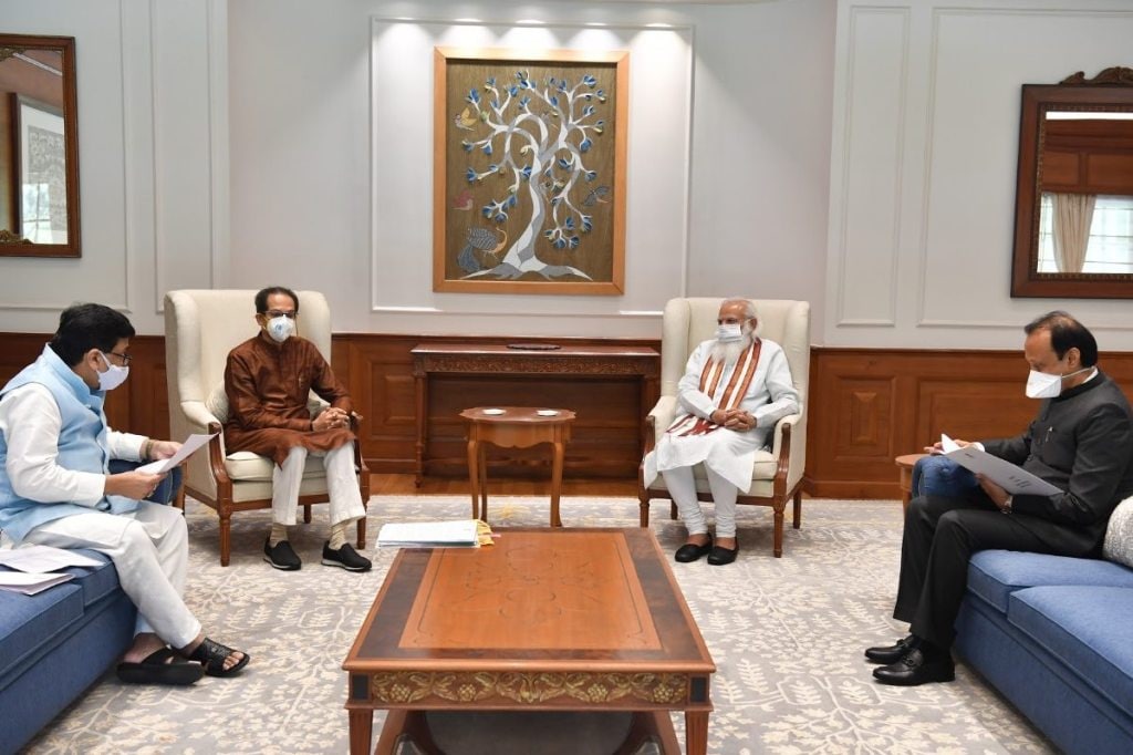 The Shiv Sena-led Maha Vikas Aghadi (MVA) government consists of the NCP and the Congress.