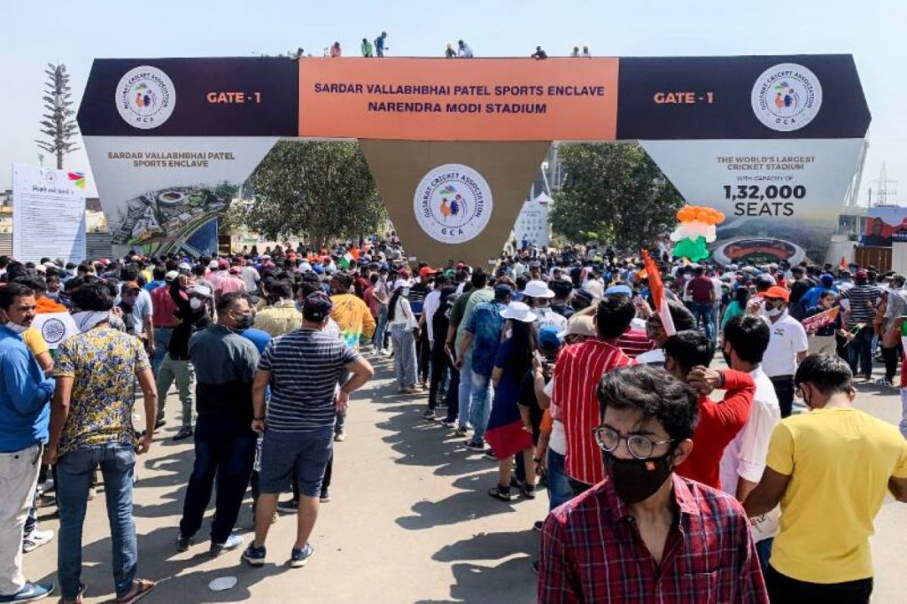 This key development in the area of sports has come merely months after the inauguration of the world’s largest cricket venue. (File image: PTI) This key development in the area of sports has come merely months after the inauguration of the world’s largest cricket venue. (File image: PTI)