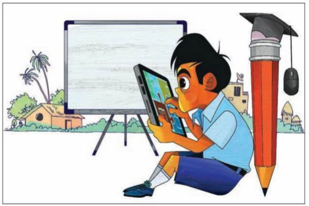 Children should be seated with their neck and back straight, elbows relaxed, with adequate support.