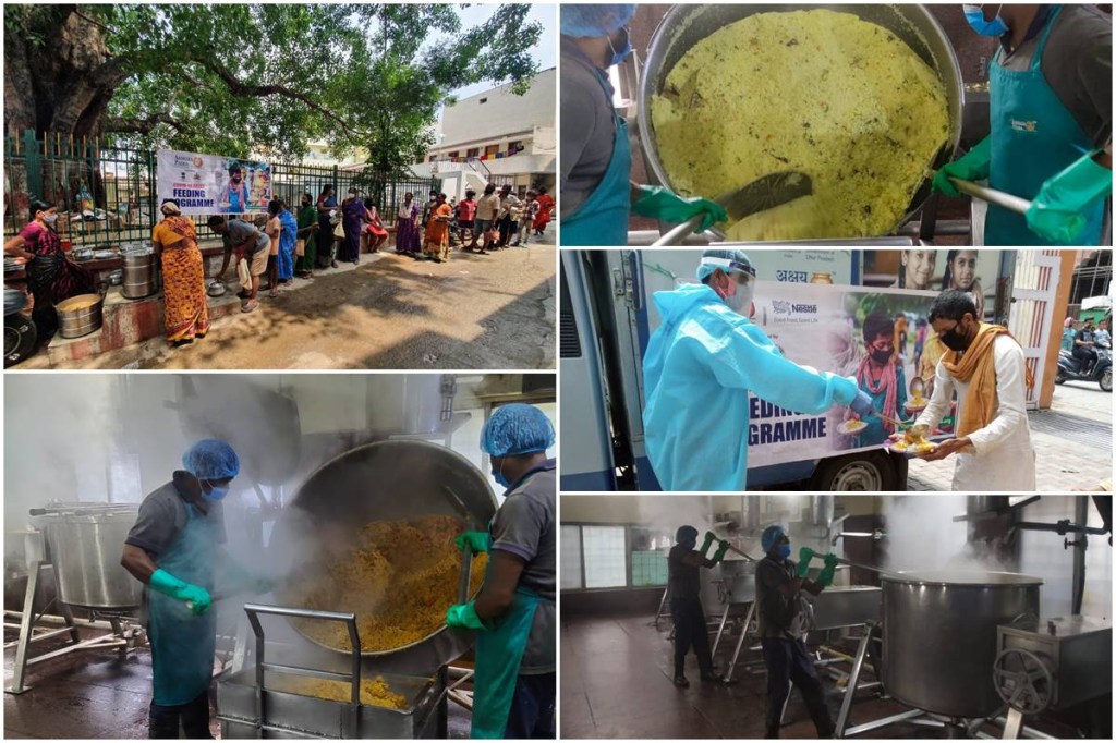 Covid-19 Lockdown, Akshaya Patra, CSR, Sustainable Development Goals, SDGs, Individual Social Responsibility, Mid-Day Meal Programme, PPP, National Endeavour for Student Transformation NEST