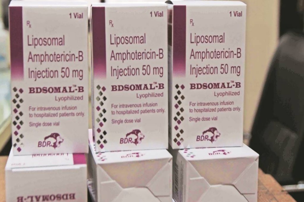 Amphotericin B, Black fungus drug, Mucomyosis