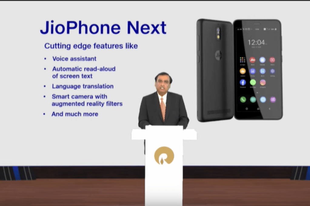 JioPhone Next, JioPhone Next 4G smartphone, JioPhone Next smartphone launch, JioPhone Next smartphone features, Google, Google Jio, Jio, Jio 5G, Jio 4G, Jio smartphone, Jio smartphone, Sundar Pichai, Mukesh Ambani, RIL, Reliance Jio, RIL AGM 2021