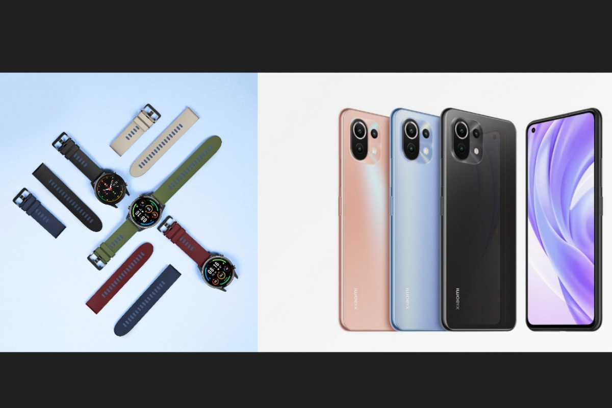 Xiaomi Mi 11 Lite Price in India, Mi Watch Revolve Active Price in India