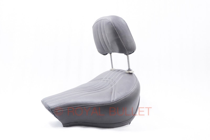 A nice comfy seat can make a difference in how it feels and how it looks. The product pictured here is priced at Rs 2,799 by the retailer: fit for Classic and Electra as a standard seat. (courtesy: Royal Bullet) <strong>Also read: </strong><a href="https://www.financialexpress.com/auto/reviews/2021-royal-enfield-himalayan-review-new-himalayan-tripper-himalayan-navigation-price-images-video/2204785/">2021 Royal Enfield Himalayan Review | Small changes make big difference</a>