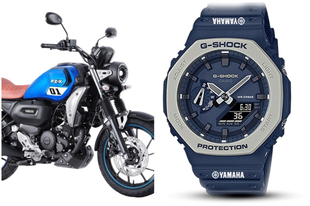 Limited customers of Yamaha FZ-X to receive custom Casio G-Shock wristwatch